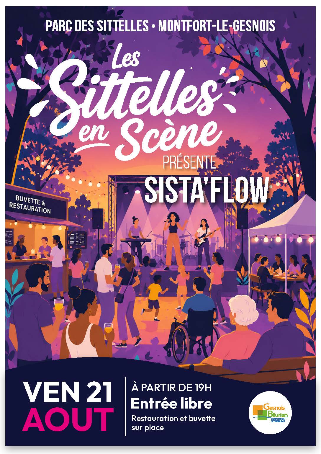 2026-08-21 Les Sittelles en scène - Affiche